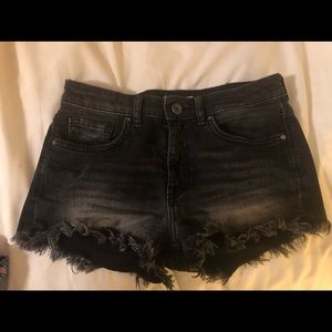 Black H&M Denim Shorts